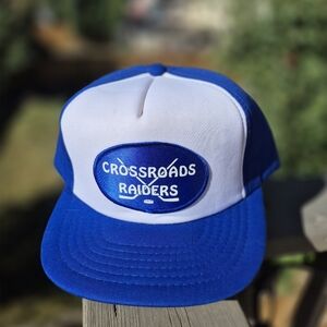 Vintage Crossroads Raiders Trucker Hat